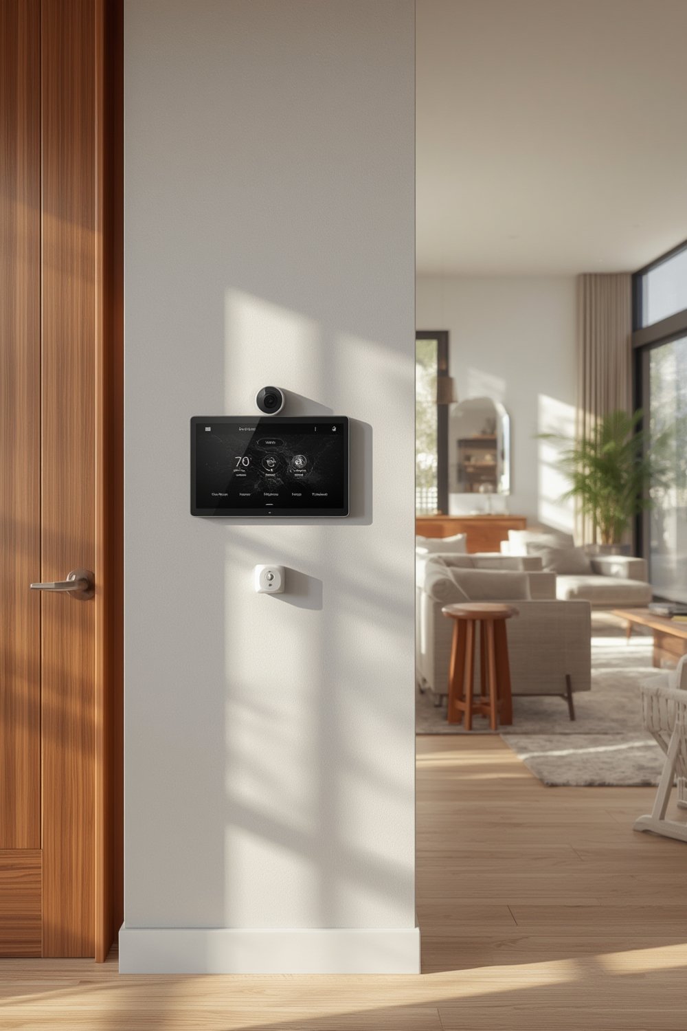 Integrated smart home security systems - Illustration 1