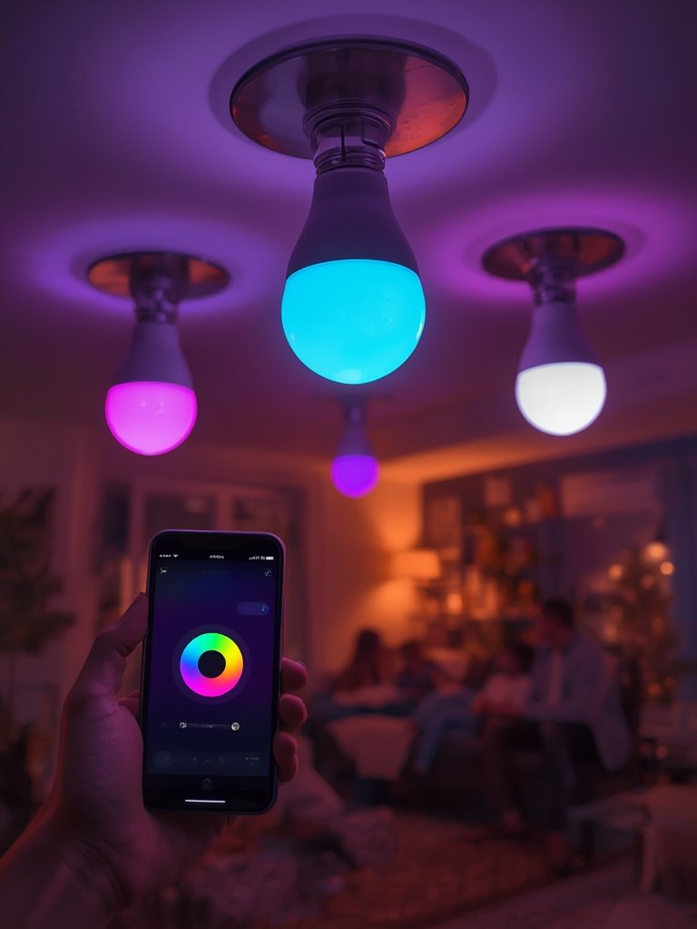 color changing smart bulb modes and Alexa routines