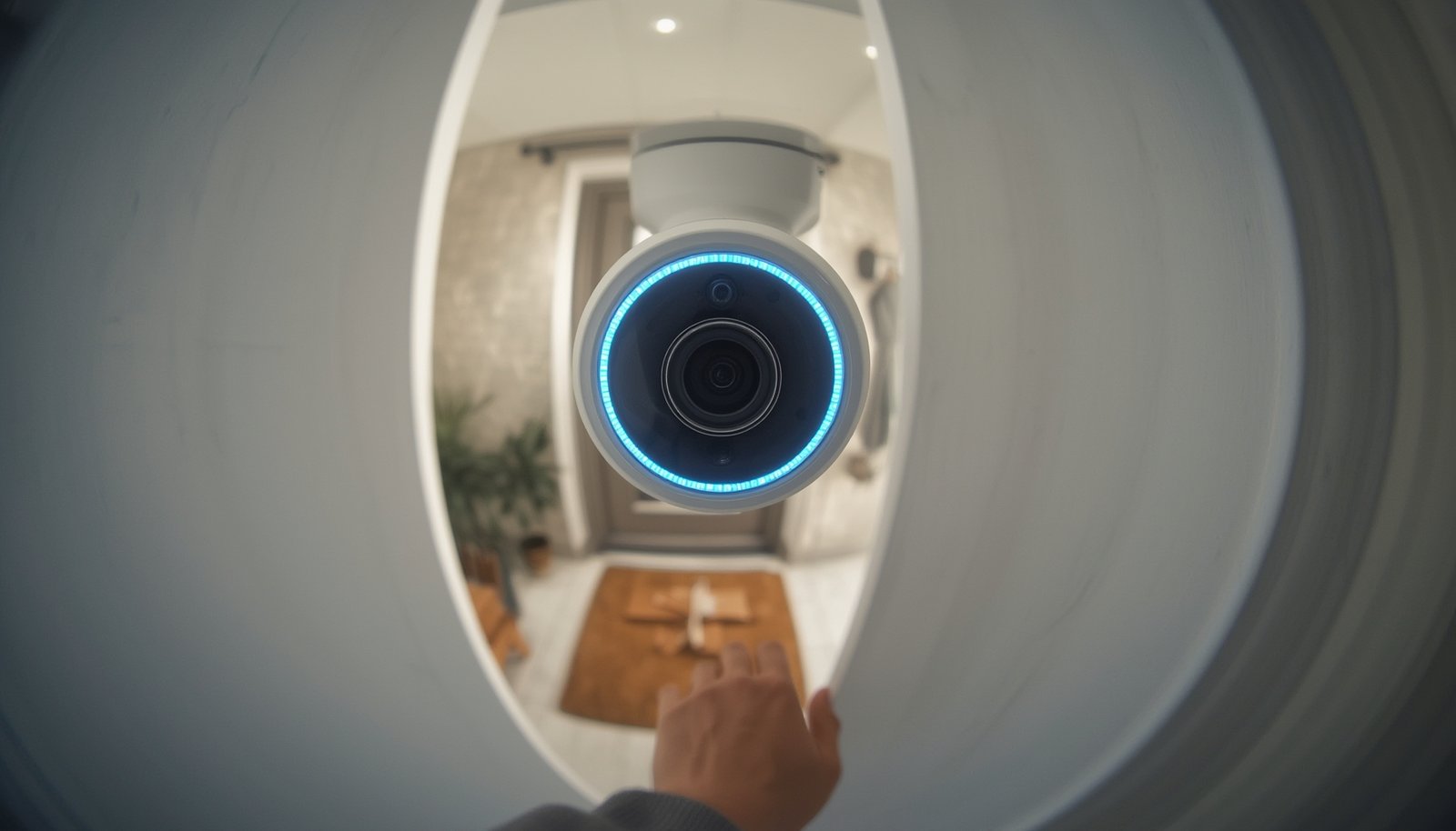 package theft detection camera