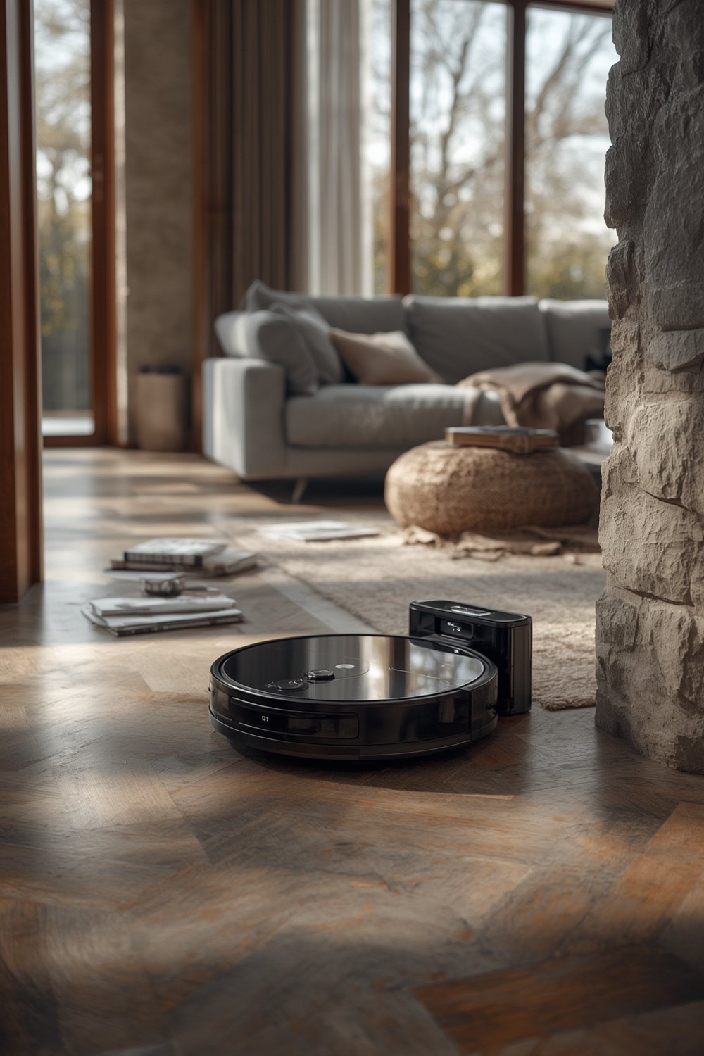 robot vacuum auto water refill - Illustration 1