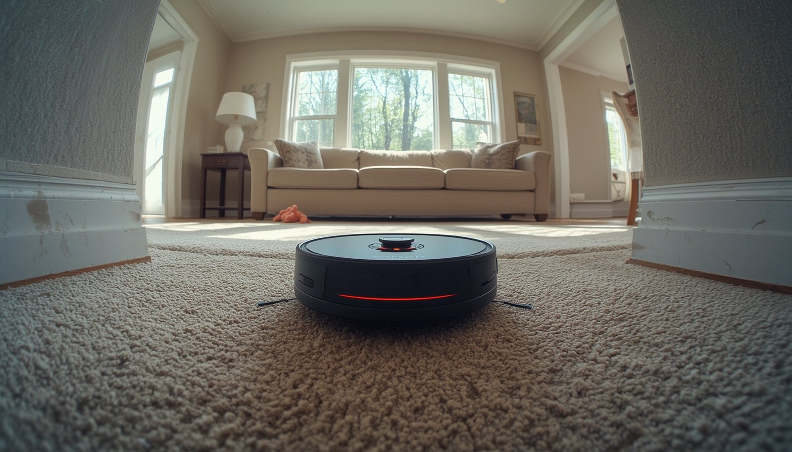 robot vacuum carpet boost