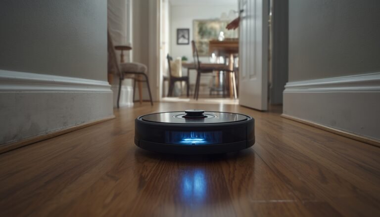 robot vacuum dirt detection