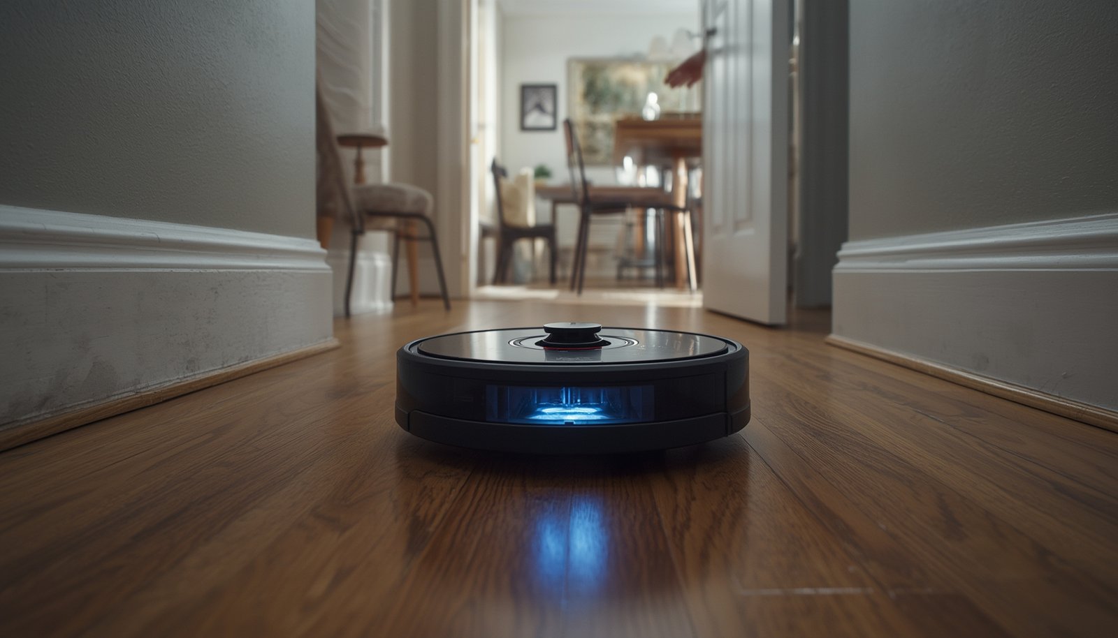robot vacuum dirt detection
