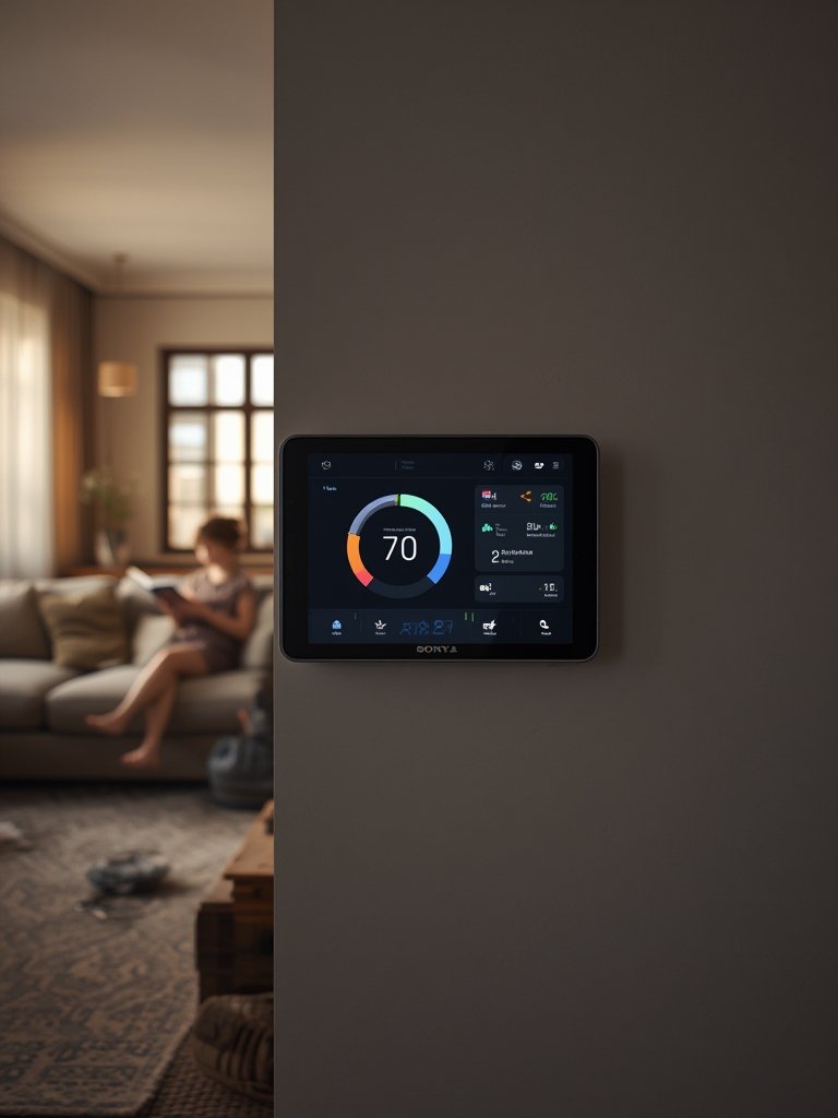 smart home dashboard - Illustration 3
