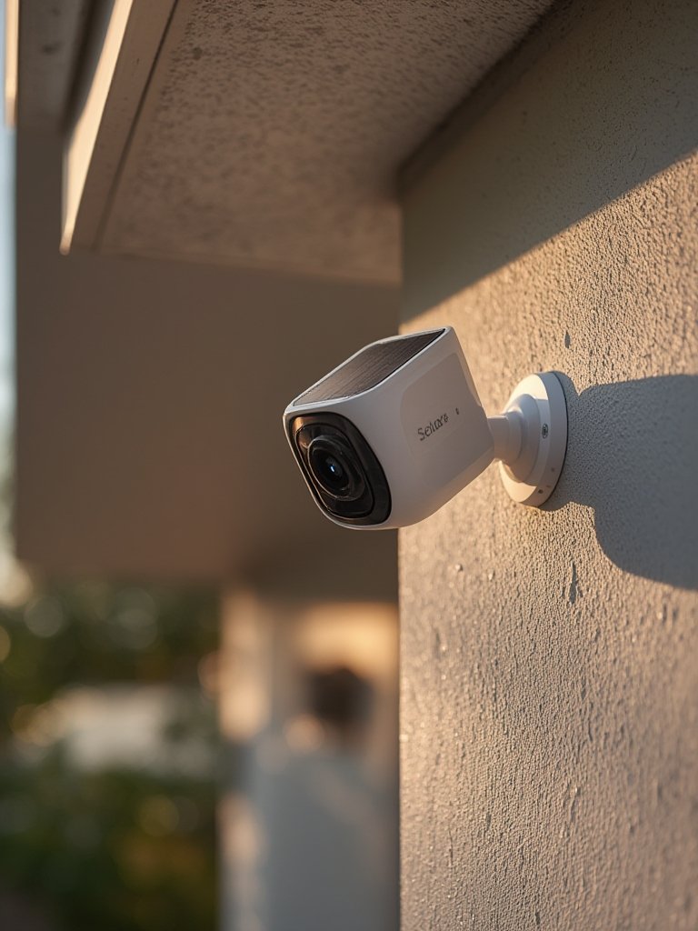 solar security cameras - Illustration 2