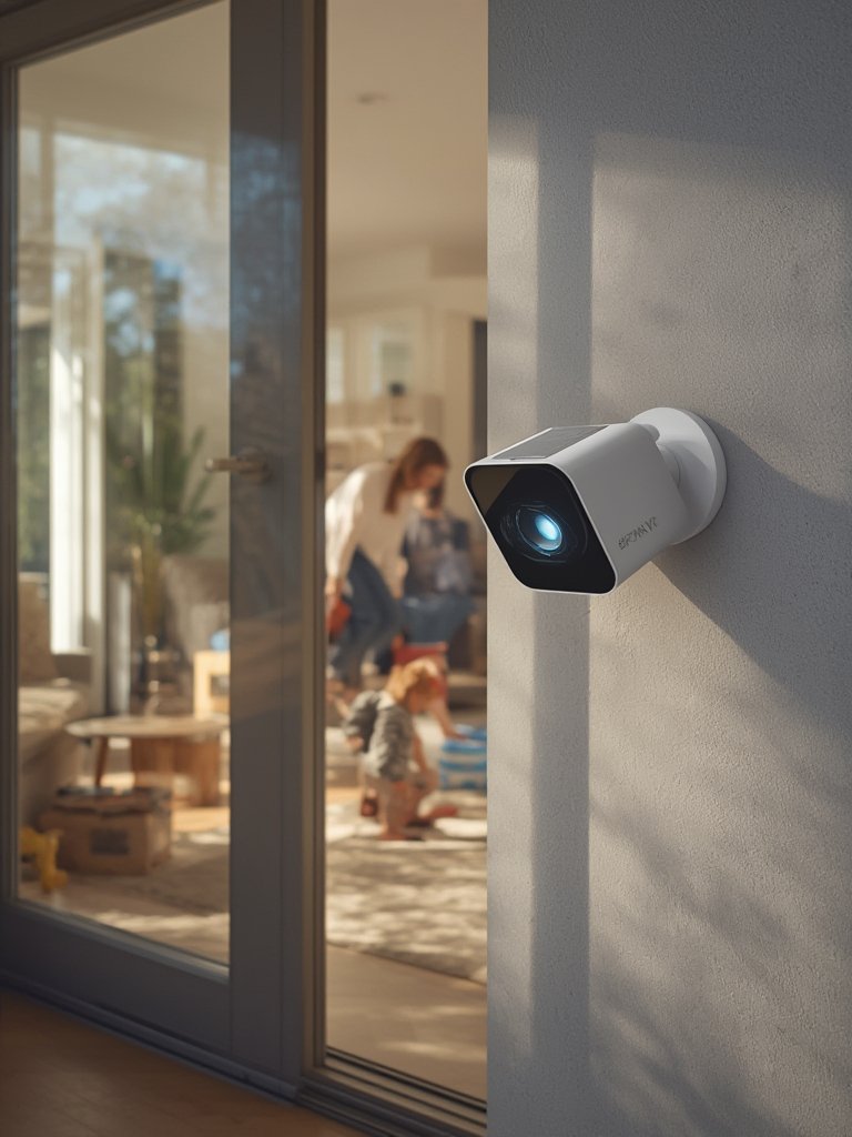 solar security cameras - Illustration 3