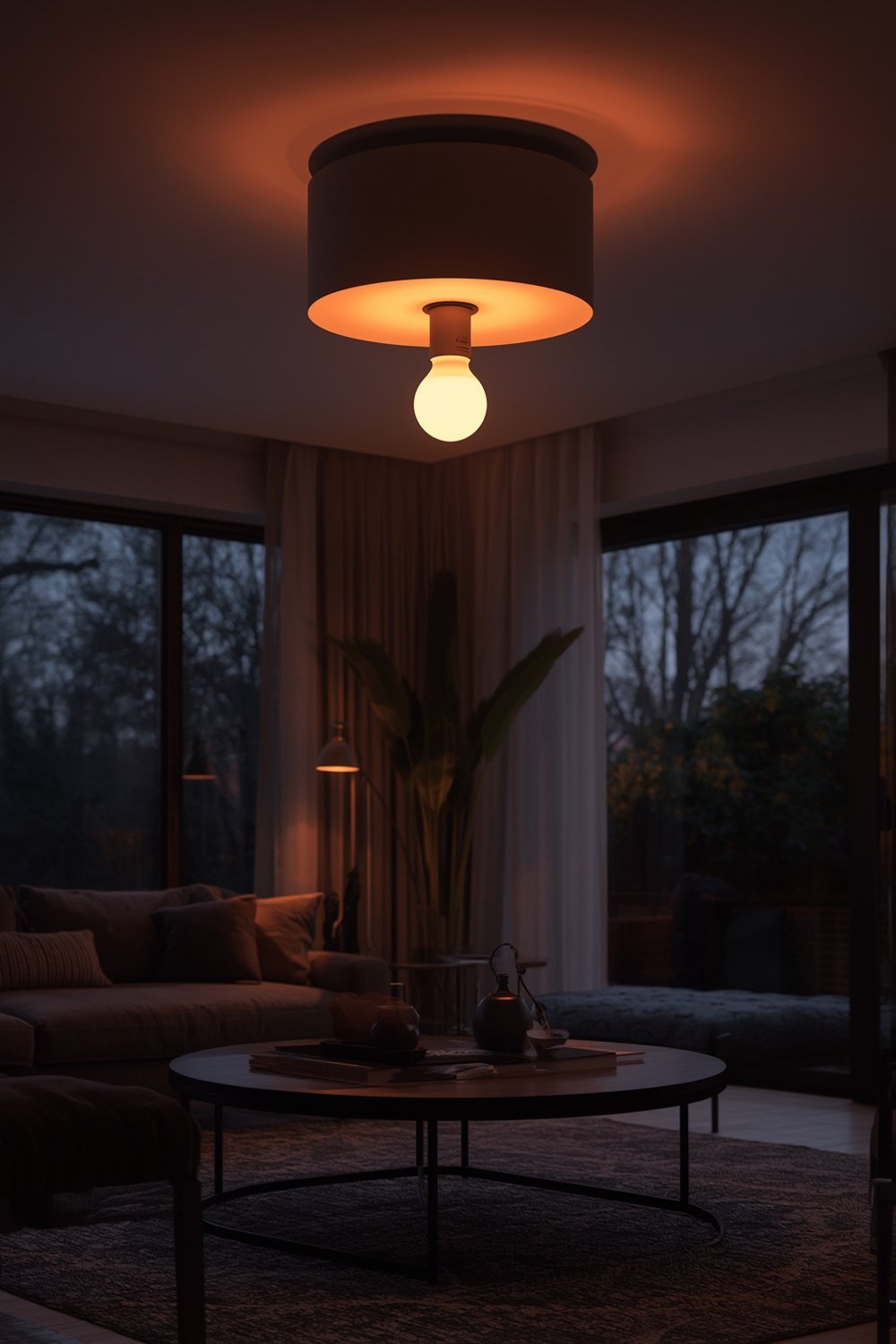 tapo l530e smart bulb in a modern smart home